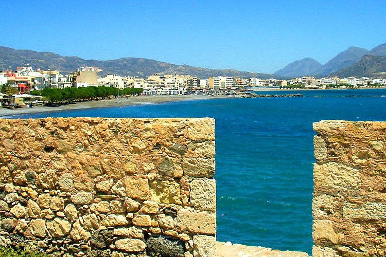 Ierapetra: Blick von der Festung auf die Stadt