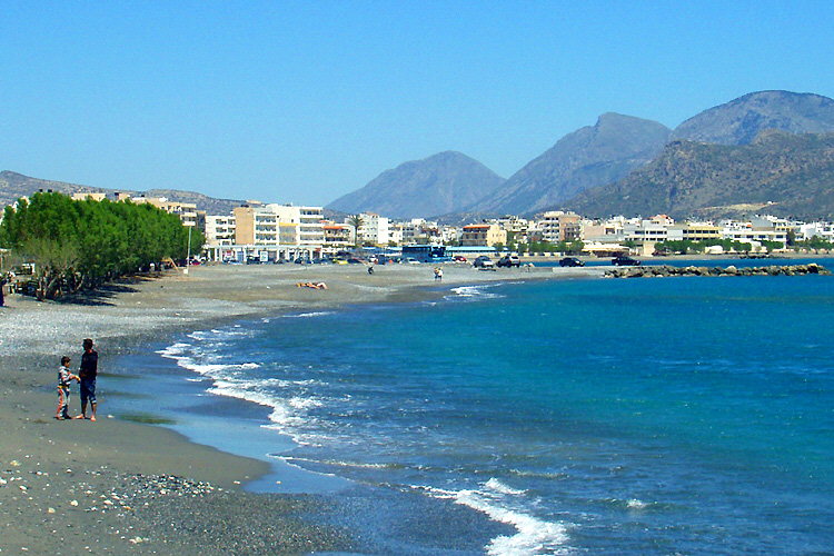 Ierapetra: Am Strand